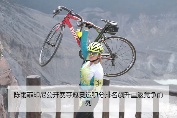 陈雨菲印尼公开赛夺冠奥运积分排名飙升重返竞争前列