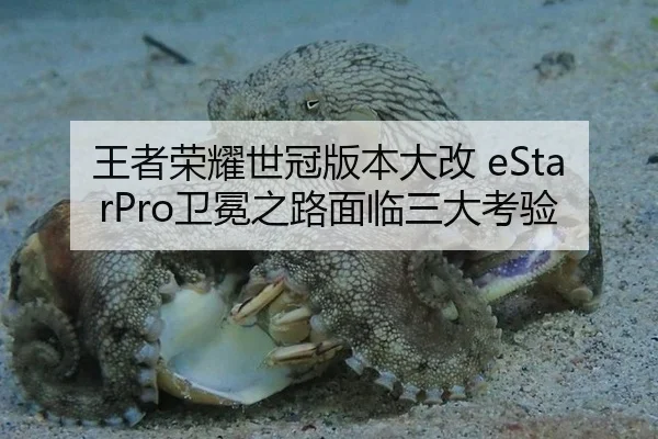 王者荣耀世冠版本大改 eStarPro卫冕之路面临三大考验